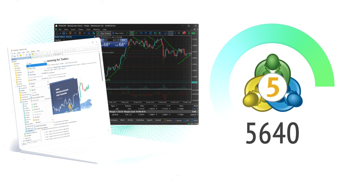 新版 MetaTrader 5 平台 Build 5640：MetaEditor 中的暗色主题改进和 Markdown 支持（封面配图）